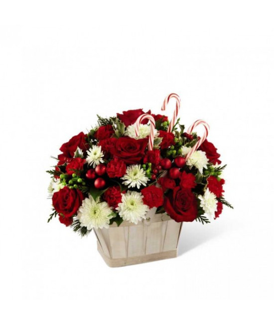 The FTD Candy Cane Lane Bouquet